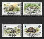 Seychellen – buitenste eilanden Michel 137-140 gest. WNF, Ophalen of Verzenden, Overige landen, Gestempeld