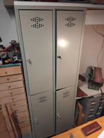 stalen hang- legkast, Ophalen, Met deur(en), Zo goed als nieuw, Metaal