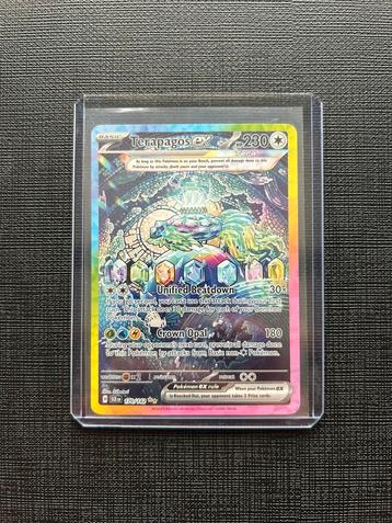 Terapagos EX 170/142 Pokémon Kaart beschikbaar voor biedingen