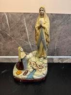 Oud Lourdes beeld, Verzamelen, Ophalen of Verzenden, Gebruikt, Mens