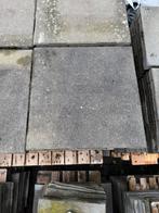 500 gebruikte tegels 50x50x5 grijs, Tuin en Terras, Tegels en Klinkers, Ophalen, Zo goed als nieuw, 10 m² of meer, Beton