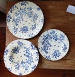 blauw witte borden van myott meakin, Antiek en Kunst, Antiek | Servies los, Ophalen