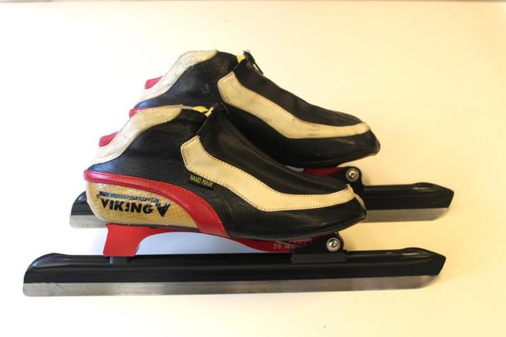 VIKING NAGANO GOLD MAAT 38, Sport en Fitness, Schaatsen, Gebruikt, Noren, Viking, Klapschaats, Ophalen of Verzenden
