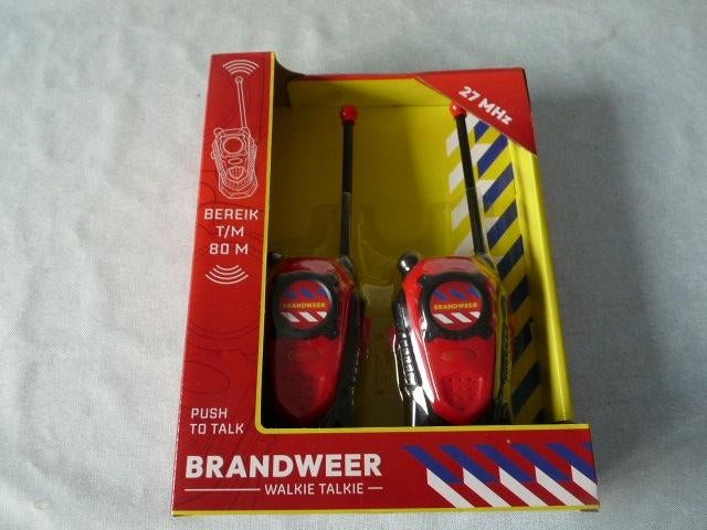 Brandweer  rode walkie talkie voor kids Nieuw, Kinderen en Baby's, Ophalen of Verzenden, Nieuw