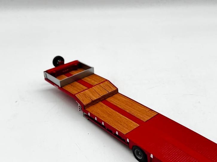 TEMA TOYS NOOTEBOOM dieplader, Hobby en Vrije tijd, Modelauto's | 1:50, Zo goed als nieuw, Bus of Vrachtwagen, Lion Toys, Ophalen of Verzenden