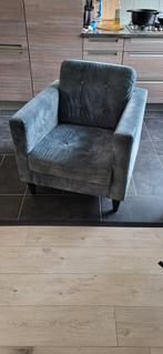 Mooie groene stoel, Huis en Inrichting, Fauteuils, Ophalen of Verzenden, Zo goed als nieuw, 50 tot 75 cm