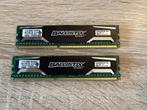 Tweemaal 4GB PC3-12800 DDR3-1600MHz, Computers en Software, RAM geheugen, DDR3, Ophalen of Verzenden, Zo goed als nieuw, Desktop
