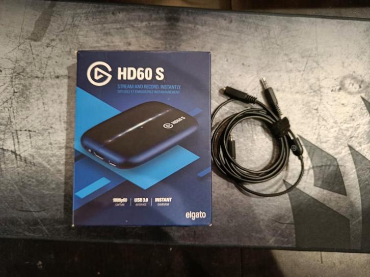 Elgato HD60S + Chatlink kabel - Compleet!, Computers en Software, Capture cards, Gebruikt, Ophalen of Verzenden