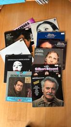 Viinyl lp franse chansons, Ophalen, Gebruikt, 12 inch