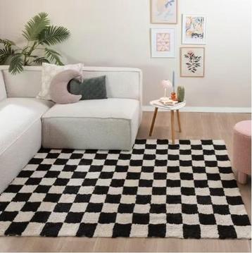 Retro chess 160*230 katoen! Nieuw beschikbaar voor biedingen