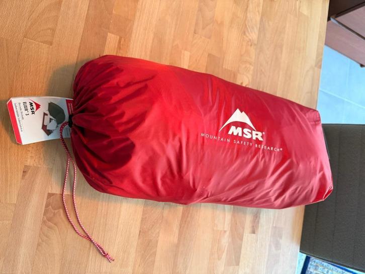 MSR Elixir 3 – Nieuw, met gerepareerde buitentent, Caravans en Kamperen, Tenten, tot en met 3, Zo goed als nieuw, Ophalen of Verzenden