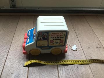 Mickey Mouse Walt Disney ice cream truck met muziekje als je beschikbaar voor biedingen