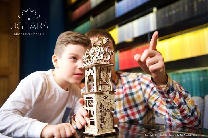Combikorting Ugears houten bouwpakketten nr 4, Hobby en Vrije tijd, Modelbouw | Overige, Nieuw, Groter dan 1:32, Ophalen of Verzenden