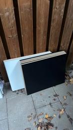 2 Ikea pax planken WIT 75 cm, Ophalen, Wit, 50 tot 100 cm, Zo goed als nieuw