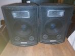 2 Skytec PA-Speakers - Geluidsboxen, Audio, Tv en Foto, Luidsprekers, Gebruikt, 120 watt of meer, Front, Rear of Stereo speakers