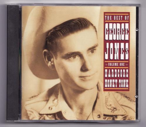 CD George Jones – The Best Of Vol. One Hardcore Honky Tonk, Cd's en Dvd's, Cd's | Country en Western, Gebruikt, Ophalen of Verzenden