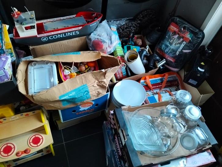 Super grote partij rommelmarktspullen, Diversen, Rommelmarktspullen, Ophalen