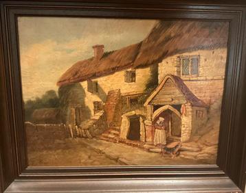 Meer als honders jaar oud Schilderij beschikbaar voor biedingen