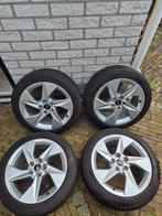 Audi 17” lichtmetalen velgen + Goodyear Vector 4Seasons Gen2, Auto-onderdelen, Banden en Velgen, Ophalen, Gebruikt, Banden en Velgen