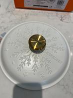 Nieuwe Le Creuset Campagnard Noel 26 cm Cotton in de doos, Huis en Inrichting, Keuken | Potten en Pannen, Gietijzer, Nieuw, Ophalen of Verzenden