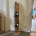 Wijnrek – teak / metaal – voor 6 flessen – TTM Wonen, 5 tot 15 flessen, Nieuw, Info@ttmwonen.nl, Taag 63, Den Haag (Forepark)