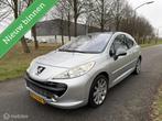 Peugeot 207 1.6-16V T Féline*SCHERM*NEW APK*185 PK*CRUISE, Voorwielaandrijving, Gebruikt, Zwart, 4 cilinders