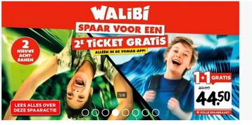 Walibi 2e ticket gratis  beschikbaar voor biedingen