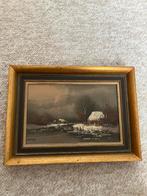 Winterlandschap Schilderij, Ophalen
