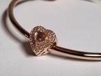 Nieuwe Pandora rosé bedel, Ophalen of Verzenden, Nieuw, Zilver, Pandora