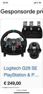 Logitech G29 Stuur, gaspedaal en schakel, Spelcomputers en Games, Ophalen of Verzenden, Gebruikt