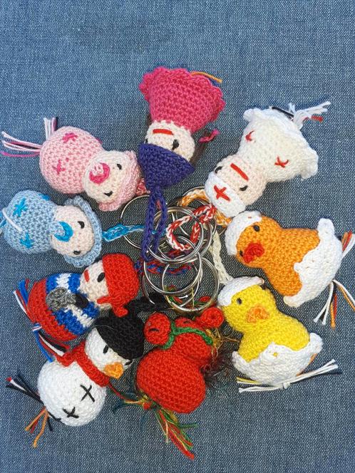 Gelukspoppetjes., Hobby en Vrije tijd, Breien en Haken, Nieuw, Haken, Wol of Garen, Verzenden
