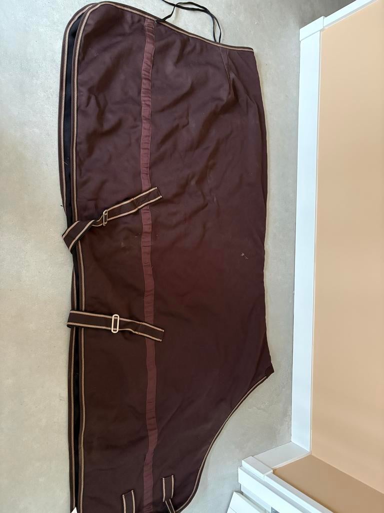 Nieuwe fleecedeken harry’s horse maat 195 bruin, Dieren en Toebehoren, Ophalen of Verzenden, Nieuw, Deken