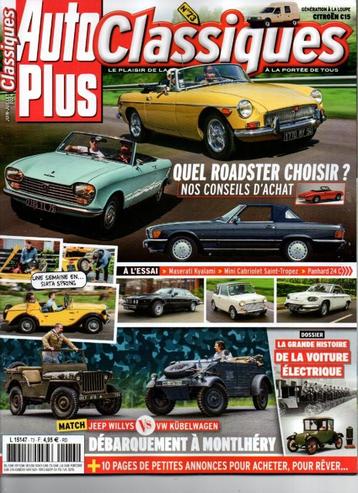 Tijdschriften uit de reeks Auto Plus Classiques beschikbaar voor biedingen