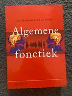A.C.M. Rietveld - Algemene fonetiek, Boeken, A.C.M. Rietveld; V.J. van Heuven, Sociale wetenschap, Ophalen of Verzenden, Zo goed als nieuw
