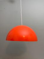 Vintage jaren 70 space age Oranje hanglamp (halve dome lamp), Huis en Inrichting, Lampen | Hanglampen, G, ?, Space age retro, ?