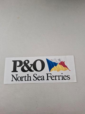 P&O North Sea Ferries Sticker beschikbaar voor biedingen