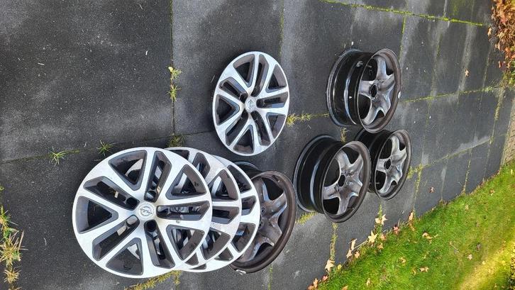 Stalen velgen voor een Opel Insignia B Sports Tourer (2020)., Auto-onderdelen, Banden en Velgen, Velg(en), Winterbanden, 17 inch