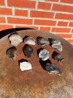Vuursteen Afslagen Steentijd Préhistorie Bodemvondst Limburg, Antiek en Kunst, Ophalen of Verzenden