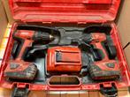 Hilti set boor / schroefmachine + slagmoersleutel, Ophalen of Verzenden, Gebruikt, Boor- en Schroefmachine