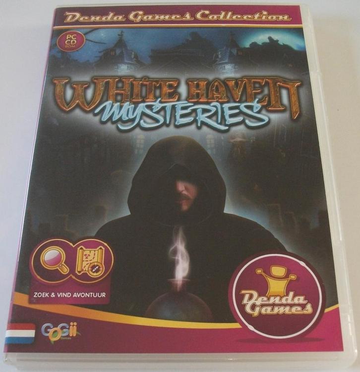 PC Game *** WHITE HAVEN MYSTERIES *** Denda, Spelcomputers en Games, Games | Pc, Zo goed als nieuw, Puzzel en Educatief, 1 speler