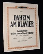 Daheim Am Klavier - Klassische Und Moderne Klavierstucke Zu, Muziek en Instrumenten, Verzenden, Gebruikt, Klassiek, Piano