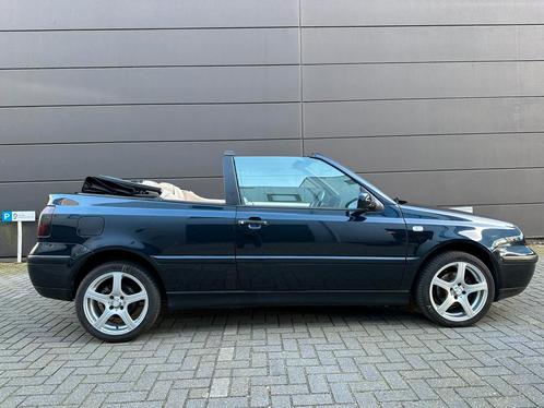 Mooie Volkswagen Golf NIEUWE Cabrio dak Zwart Leer bj 2000, Auto's, Volkswagen, Particulier, Golf, ABS, Airbags, Alarm, Bluetooth
