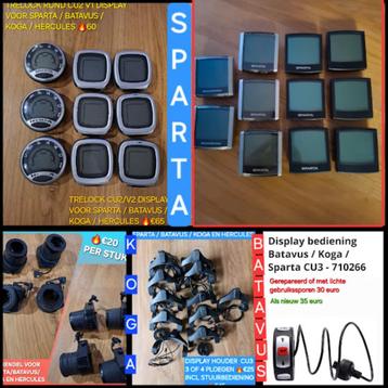 Display Trelock CU2 ,V1&V2 / CU3 , V1&V2 Batavus/Sparta/Koga beschikbaar voor biedingen