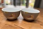 2 schaaltjes Pip studio, Huis en Inrichting, Keuken | Servies, Gebruikt, Ophalen of Verzenden, Schaal of Schalen, Overige stijlen