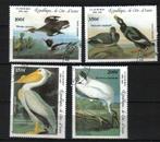 Ivoorkust 1985 vogels audubon, Verzenden, Overige landen, Gestempeld
