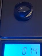 Zilveren 925 gevlochten ring - maat 15/16, Sieraden, Tassen en Uiterlijk, Ringen, Wit, Nieuw, Ophalen of Verzenden, Kleiner dan 17