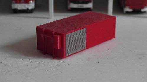 Brandweer/ feuerwehr watertank haakarmbak HO / 1:87, Hobby en Vrije tijd, Modelauto's | 1:87, Nieuw, Overige typen, Overige merken