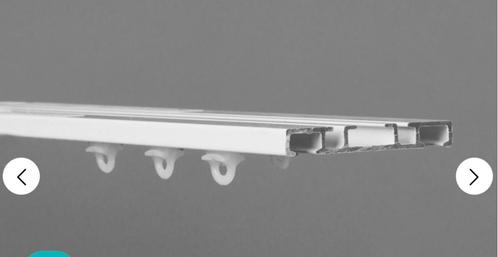 Gordijnrail 2 sporen NIEUW - 483,5cm (inkorten is mogelijk), Huis en Inrichting, Stoffering | Gordijnen en Lamellen, Nieuw, Minder dan 100 cm