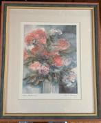 Rosa Hortensien - Aquarel Schilderij, Ophalen