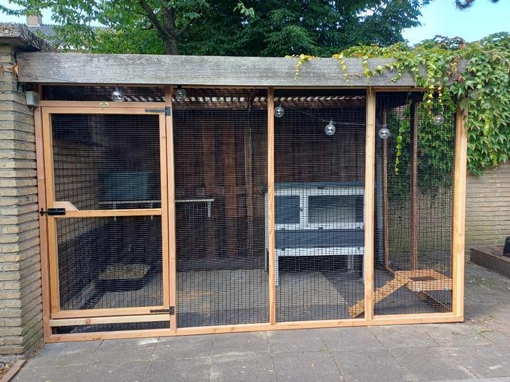 Konijnenren Den Haag | Maatwerk | Duurzame materialen, Dieren en Toebehoren, Knaagdieren en Konijnen | Hokken en Kooien, Nieuw
